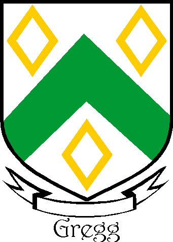 GREGG family crest