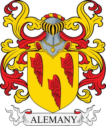 ALEMANY family crest