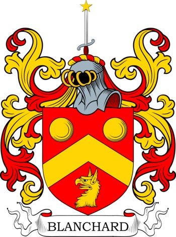 BLANCHARD family crest