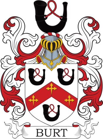 BURT family crest