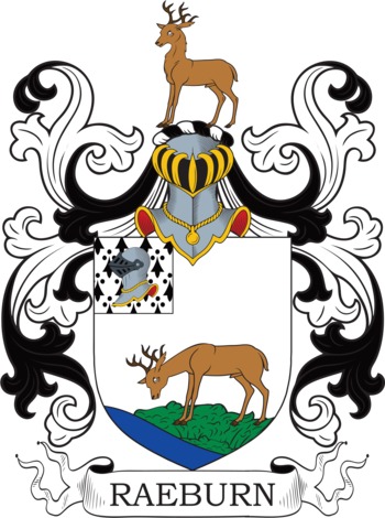 RAEBURN family crest