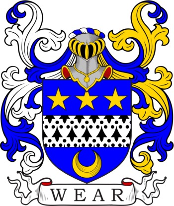 WEAR family crest